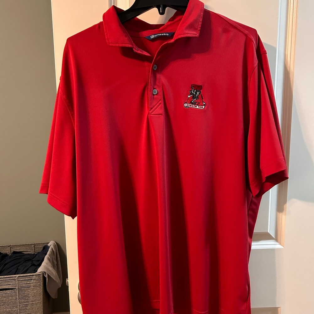 Cutter and Buck Alabama classic logo polo